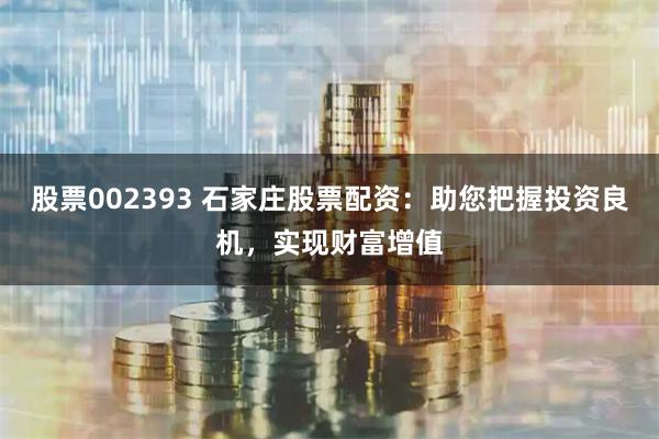 股票002393 石家庄股票配资：助您把握投资良机，实现财富增值